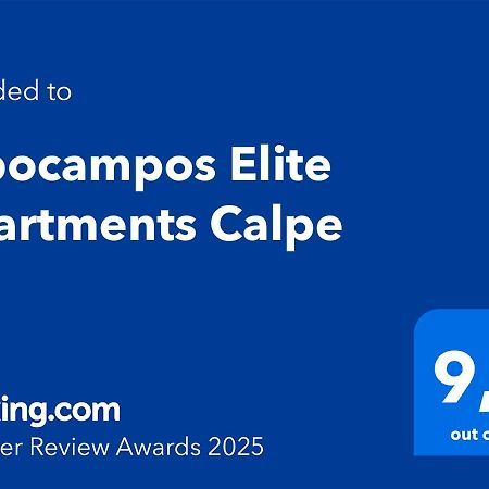 Hipocampos Elite Apartments Calp Exterior foto